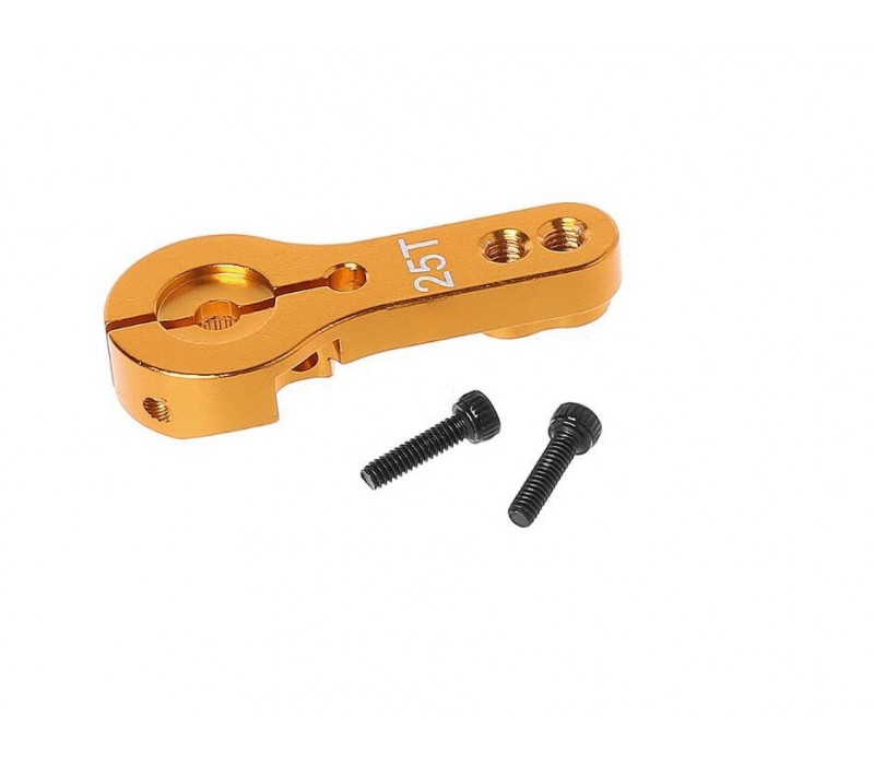 Servo Arm 25T Aluminum Gold